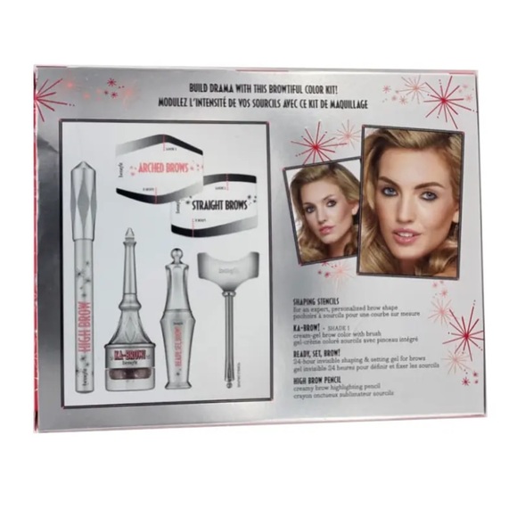 NIB Benefit Cosmetics Bigger & Bolder Brows Kit Shade: 1 - Cool light blonde - Picture 5 of 8